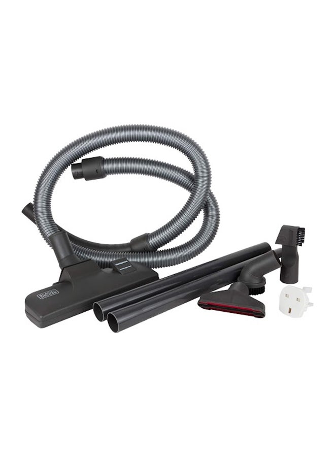 BLACK+DECKER Multi-Cyclonic Bagless Vacuum Cleaner, 6-Stage Filtration, Variable Speed, 143 Air Watts, 5m Cable, Includes Brushes, Powerful & Efficient, 1.8 L 1480 W VM1480-B5 Black - Image 4