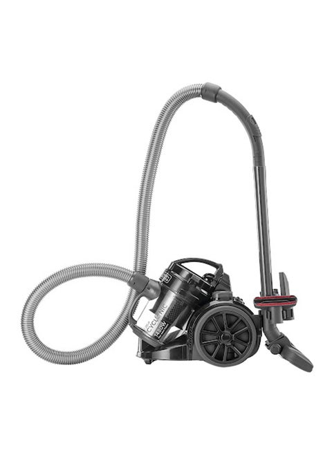 Multi-Cyclonic Bagless Vacuum Cleaner, 6-Stage Filtration, Variable Speed, 143 Air Watts, 5m Cable, Includes Brushes, Powerful & Efficient, 1.8 L 1480 W VM1480-B5 Black