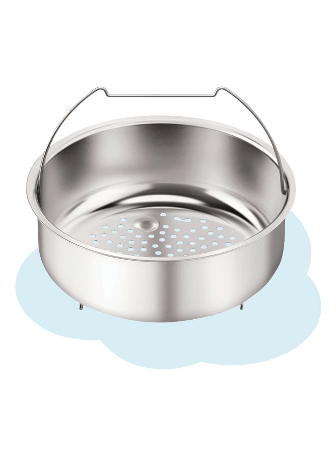 تيفال TEFAL قدر ضغط | ClipsoMinut’® Easy 9 لتر | قدر ضغط فولاذي مقاوم للصدأ | جميع مواقد الطهي | طهي سريع | صحي | آمن | ضمان لمدة سنتين | P4624966 فضي 9.0لترات - Image 3