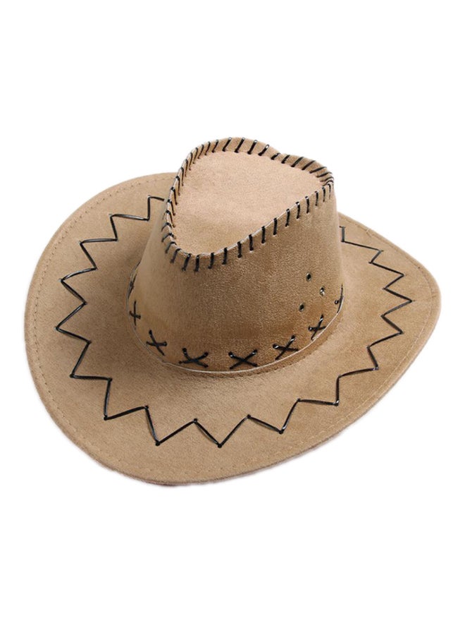 Bluelans Cowboy Hat Light Coffee - Image 1