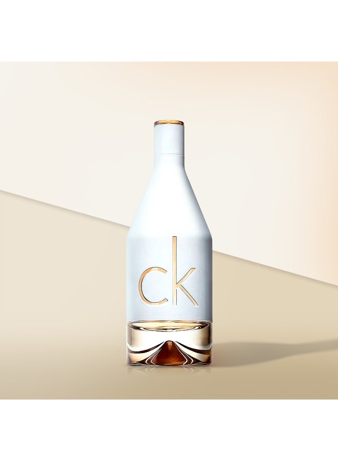 CALVIN KLEIN - In2U For Women Eau De Toilette 150ml - Image 1
