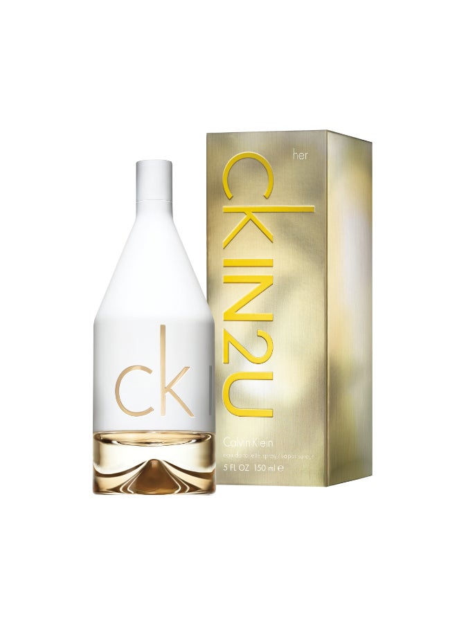 CALVIN KLEIN Ck In2U Eau De Toilette 150ml  - Image 2