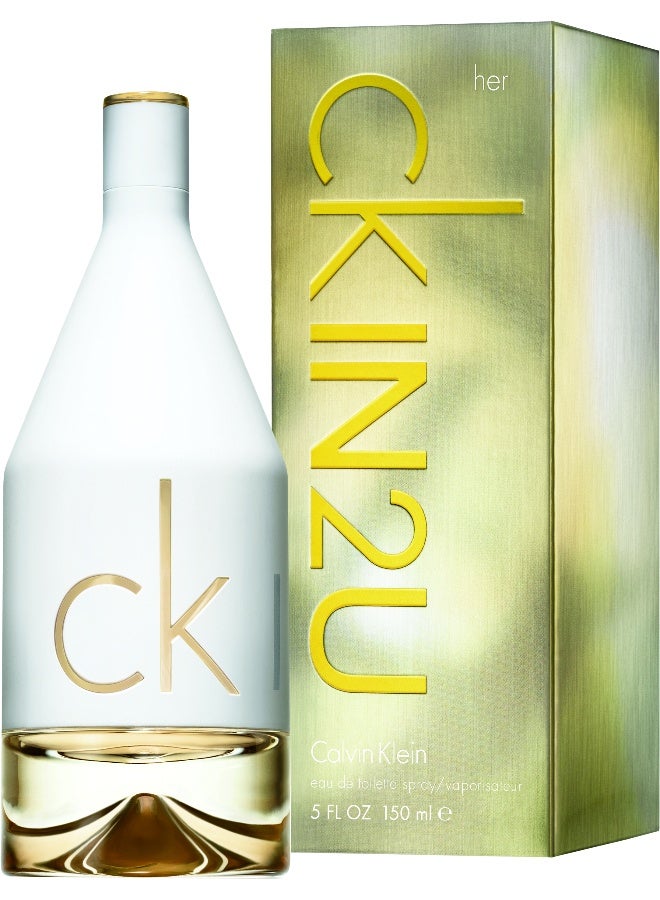 CALVIN KLEIN Ck In2U Eau De Toilette 150ml - Image 1