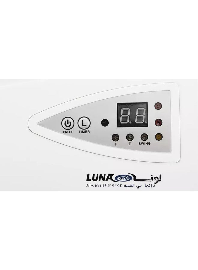 Luna - Wall Mounted Room Heater 200 W LEH-2000PTC White - Image 1