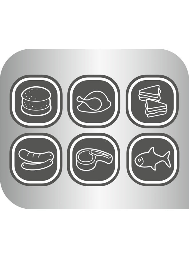 تيفال شواية للطهي والشواء 2000 2000 W GC712D28 رمادي/أسود - Image 5