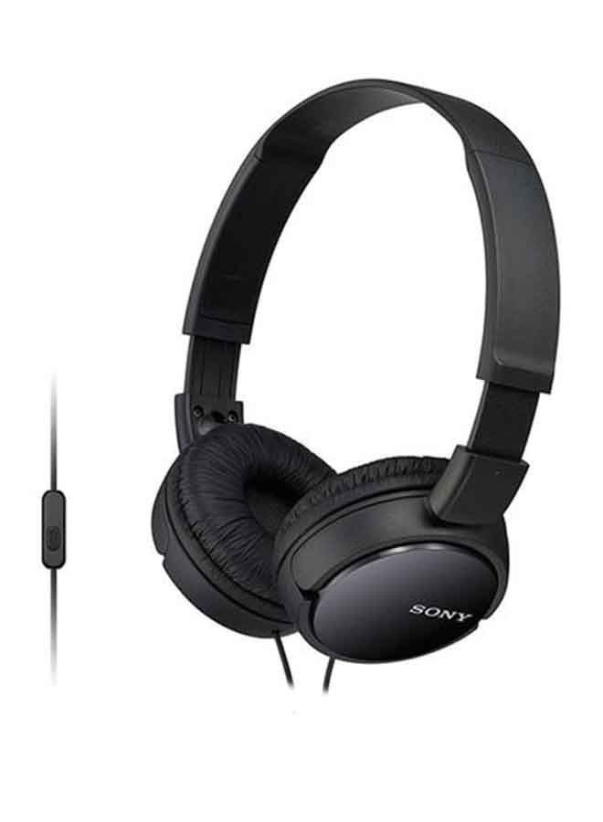 سوني سماعات رأس ديناميكية قابلة للطي طراز MDR-ZX110 أسود - Image 4