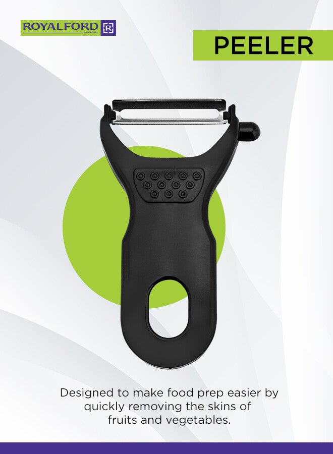 Royalford 9Pcs Kitchen Tools Set Multi Color Stainless Steel Blades With Pp Handle - Image 3