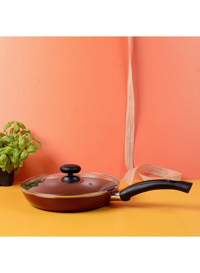 رويال فورد مقلاة أحمر/ أسود/ شفاف 24 cmسم - Image 5