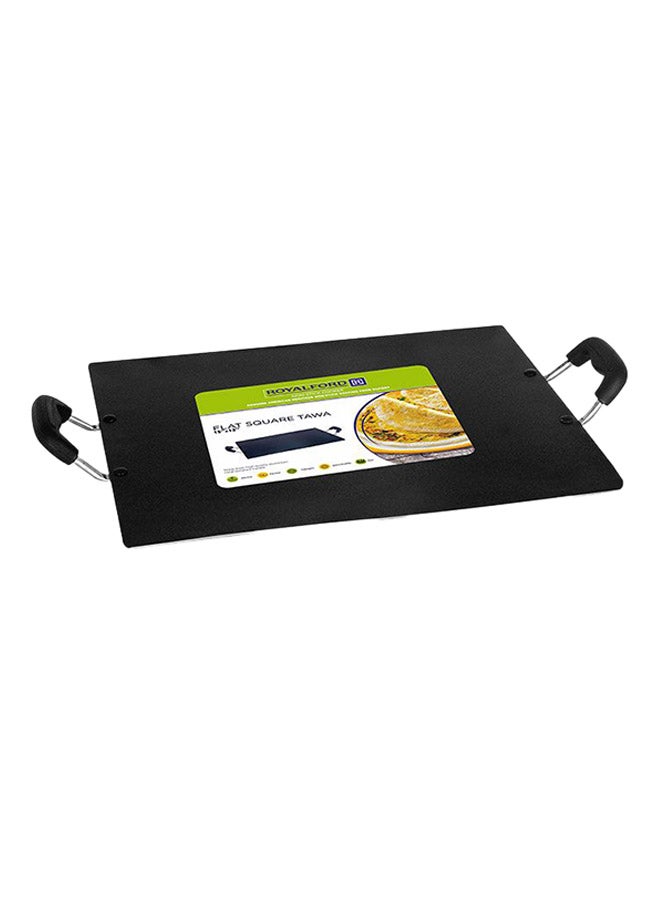Royalford - Flat Tawa Black 1kg - Image 1
