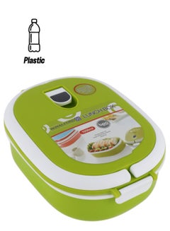 Royalford Lunch Box Green 1050ml  - Image 1