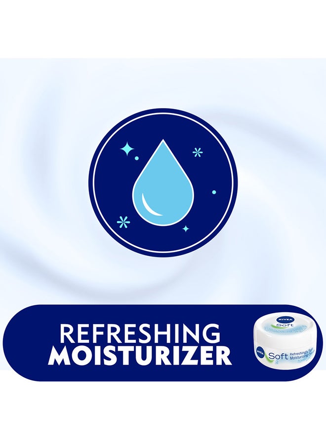 Nivea Soft Refreshing And Moisturizing Cream 50ml - Image 3