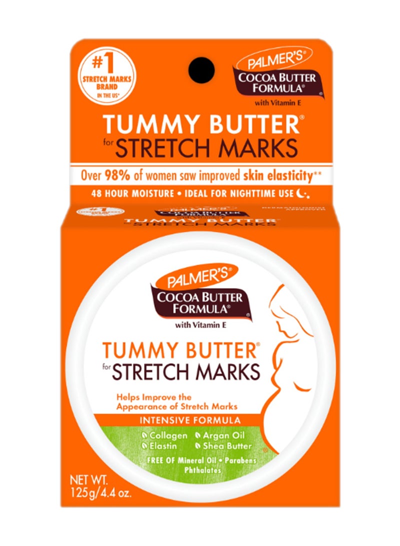 PALMER'S Cocoa Butter Tummy Butter for Pregnancy Stretch Marks 125g (Packaging May Vary) 125grams - Image 1