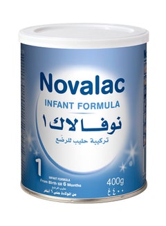 Novalac Infant Milk Formula, 0-6 Months 400grams  - Image 1