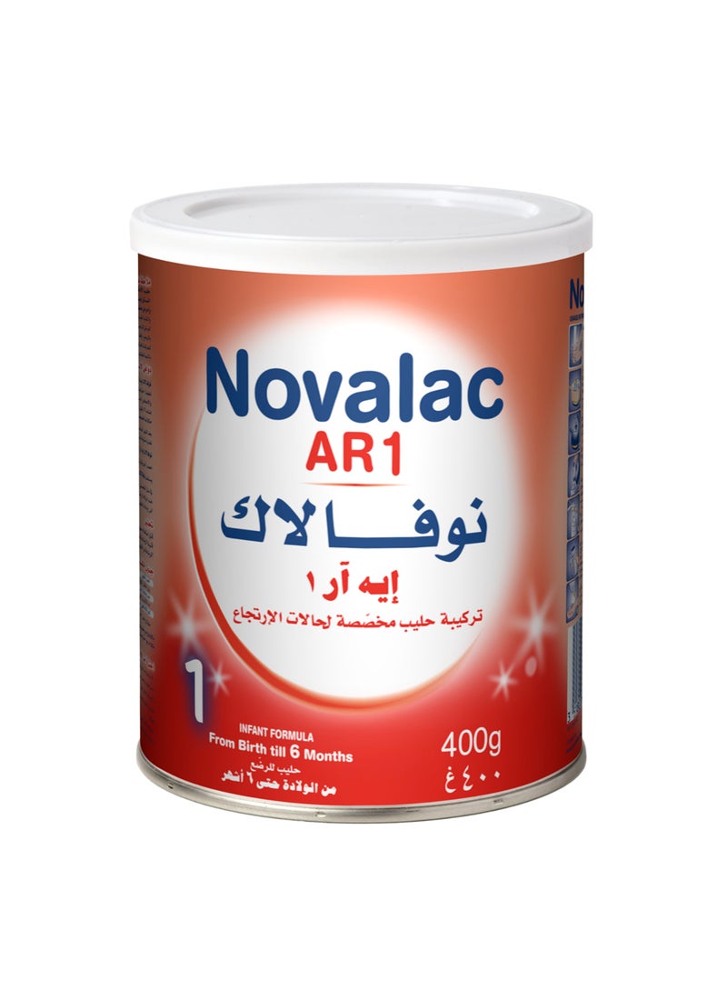 Novalac AR1 Infant Formula For Regurgitations From  0 To 6 Months 400grams - Image 1