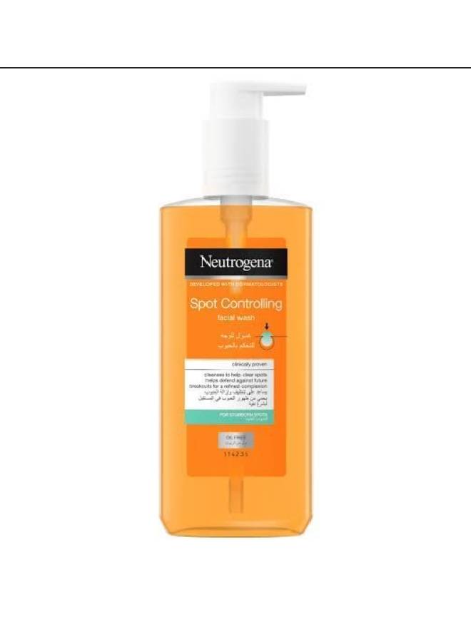 Neutrogena Spot Controlling Facial Wash Oil-Free 200ml - Image 1