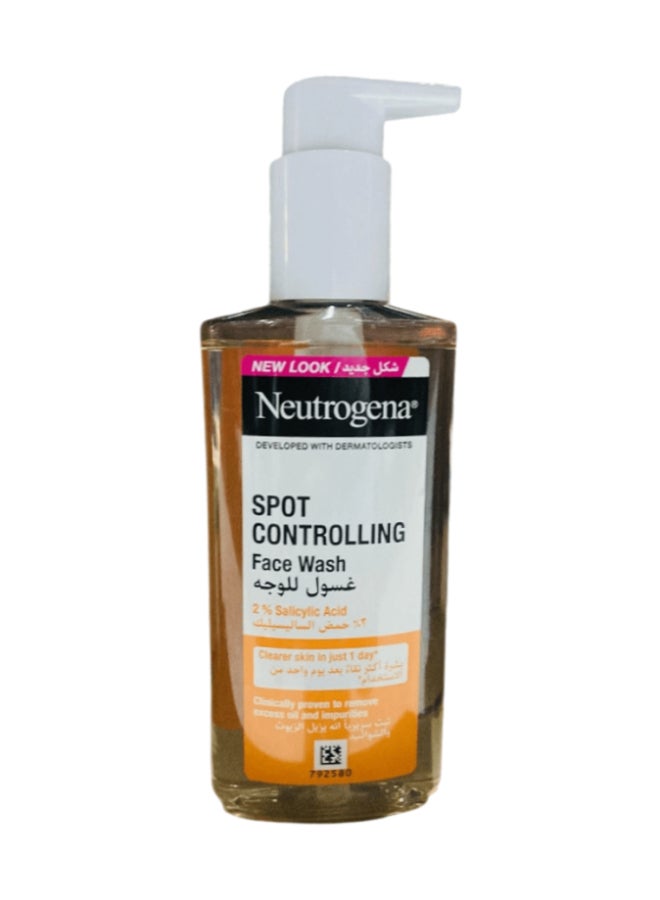 نيوتروجينا غسول وجه خالٍ من الزيوت يتحكم في الحبوب شفاف 200ملليلتر - Image 1