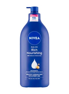 48 h Intense Moisture Rich Nourishing Body Lotion For Dry Skin Blue 625ml