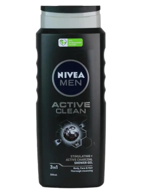 Acive Clean Shower Gel 500ml