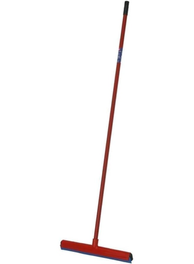Vileda Wipe & Dry Floor Wiper 42 Cm With A Stick, Triple Lip, Rubber Lip, 42 x 4 x 141 CM - Red & Blue Red/Blue 42x4x141cm - Image 5