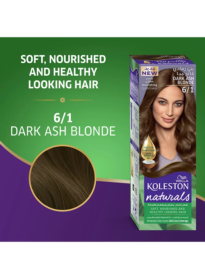 ويلا كوليستون ناتشورالز صبغة شعر 6/1 أشقر رمادي داكن
