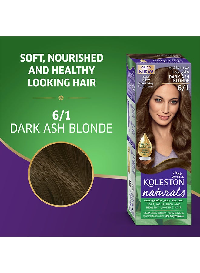 ويلا كوليستون ناتشورالز صبغة شعر 6/1 أشقر رمادي داكن 6/1 أشقر رمادي غامق - Image 2