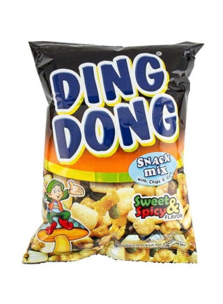 Sweet And Spicy Snacks Mix With Chips And Curls Black 95grams
