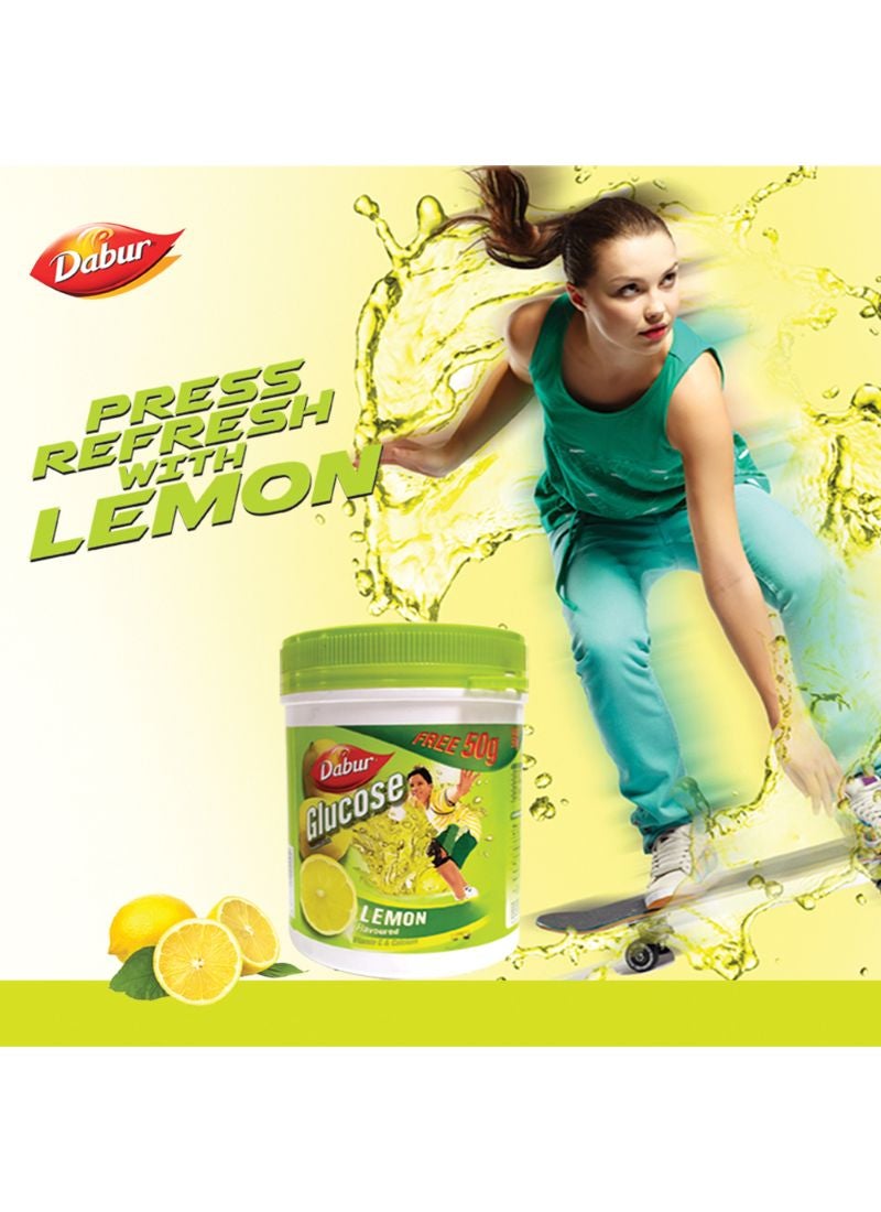 Dabur Glucose Lemon Juice Powder Lemon 500grams - Image 2