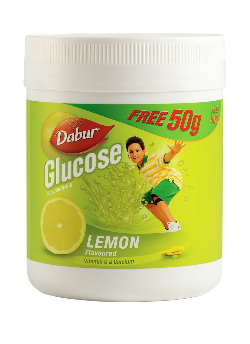 Dabur Glucose Lemon Juice Powder Lemon 500grams - Image 1