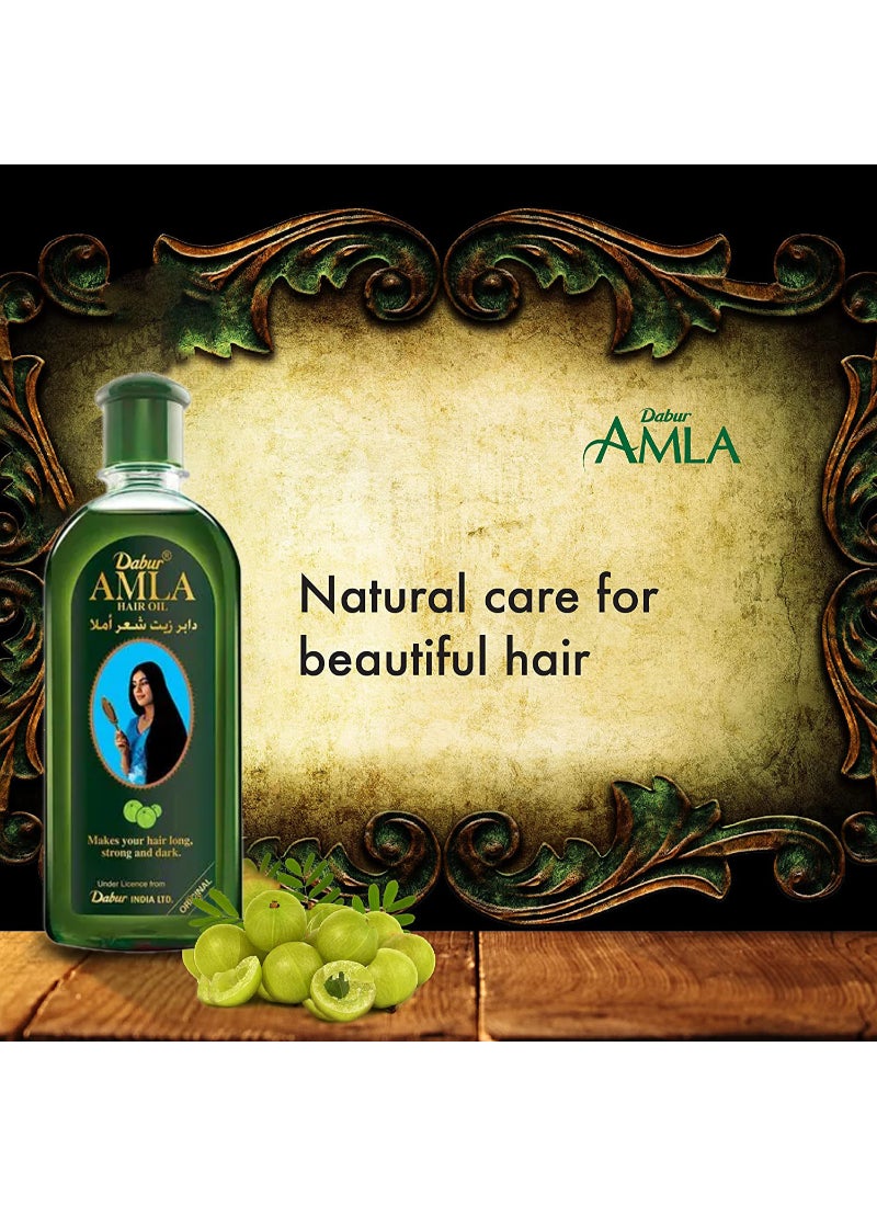Dabur Amla Hair Oil 200ml - Image 3