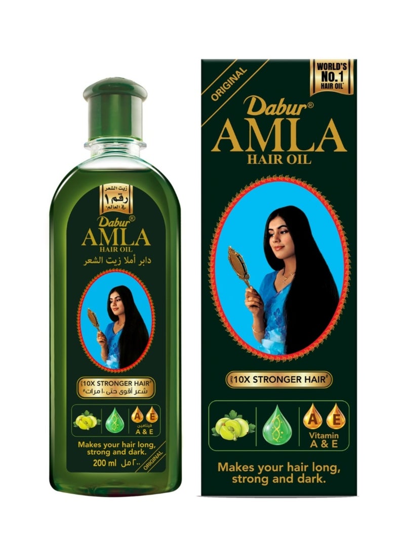 Dabur Amla Hair Oil 200ml - Image 1