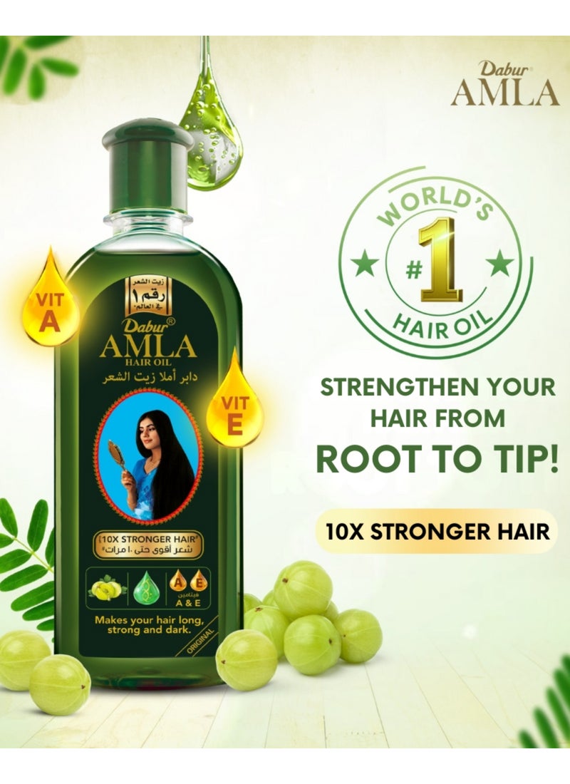 Dabur Amla Hair Oil 200ml - Image 4