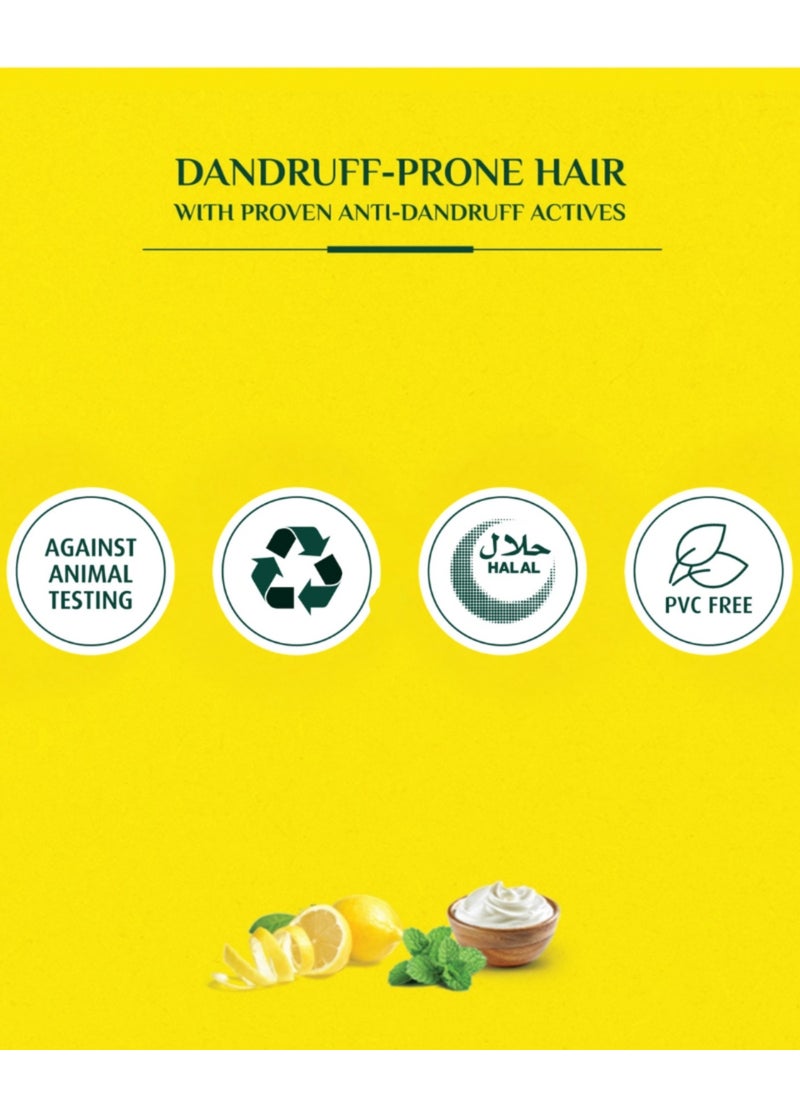Vatika Naturals Anti-Dandruff Shampoo Removes And Prevents Dandruff 400ml - Image 3