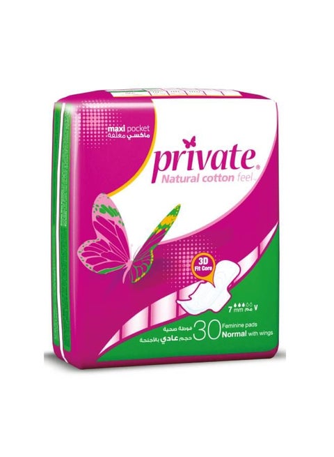 Maxi Pocket Normal 30 Pads