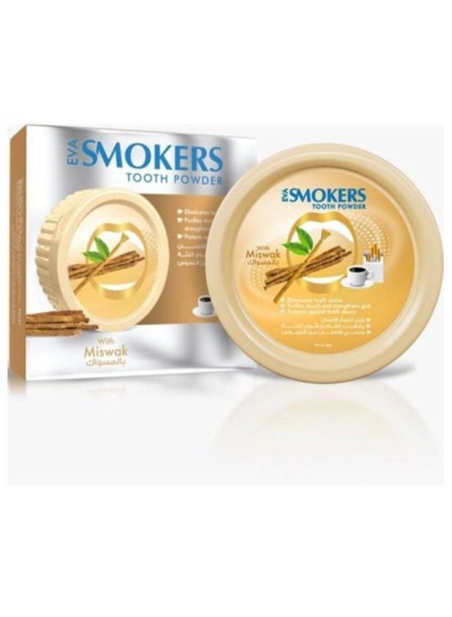 Smokers Cleansing Tooth Powder With Miswak 40grams - pnsku/N13346109A/45/_/1704705192/89e0c606-dd78-4815-bfb7-3ffd3e285160