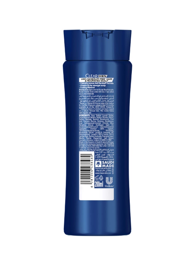 CLEAR - Shampoo For Men, Anti-Dandruff Shampoo, Cool Sport Menthol, 100% Dandruff-Free Hair  And Nourished Scalp 200ml - Image 1
