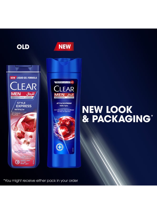 CLEAR - 2In1 Shampoo And Conditioner For Men, Anti Dandruff Shampoo 200ml - Image 1
