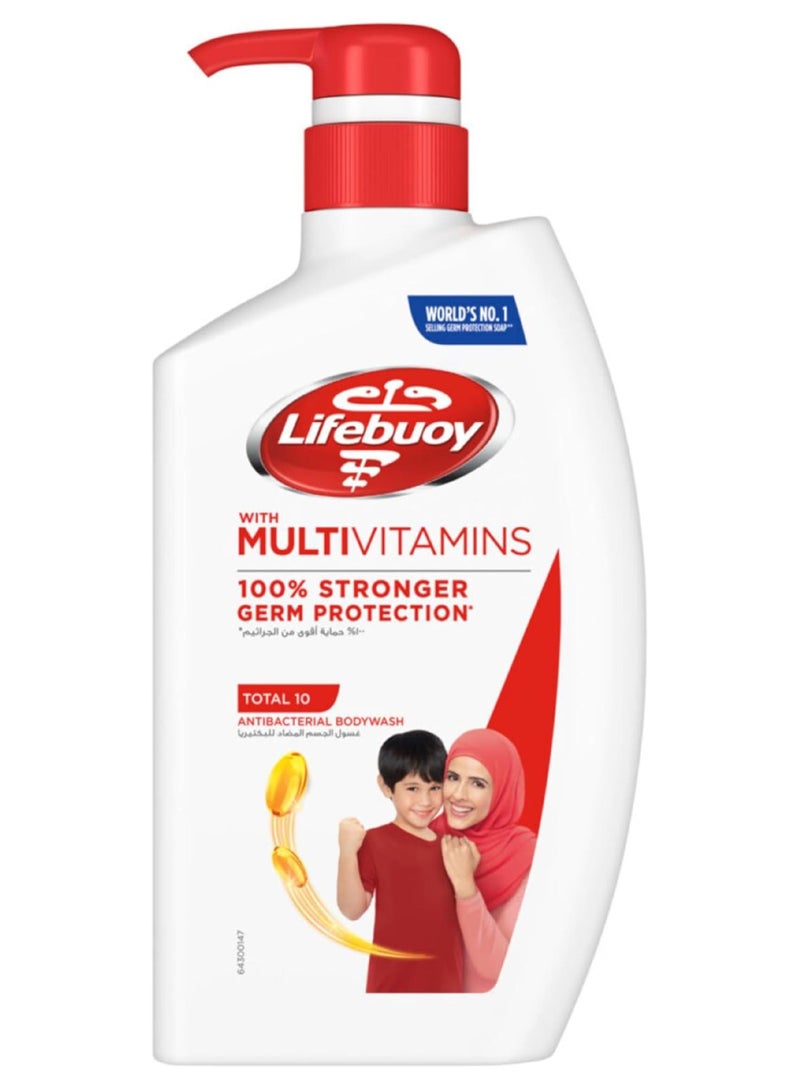 Lifebuoy Antibacterial Body Wash Total 10 500ml - Image 1