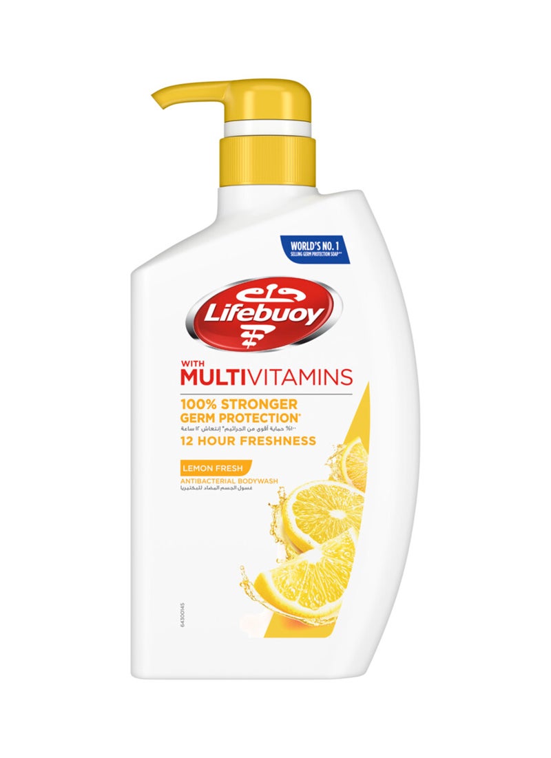 Lifebuoy Anti Bacterial Body Wash Lemon Fresh 500ml - Image 1