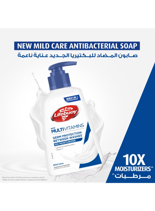 Lifebuoy Antibacterial Hand Wash Mild Care 200ml  - Image 3