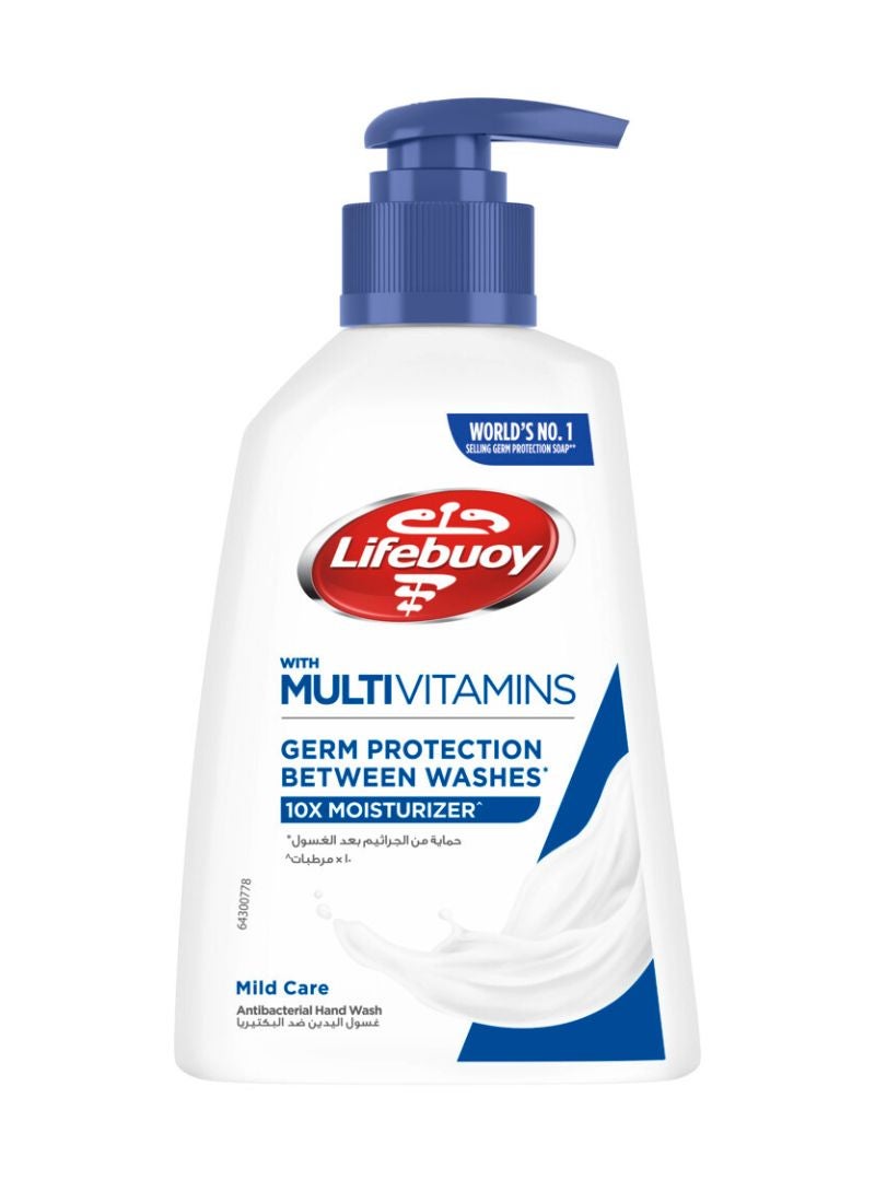 Lifebuoy Antibacterial Hand Wash Mild Care 200ml  - Image 1