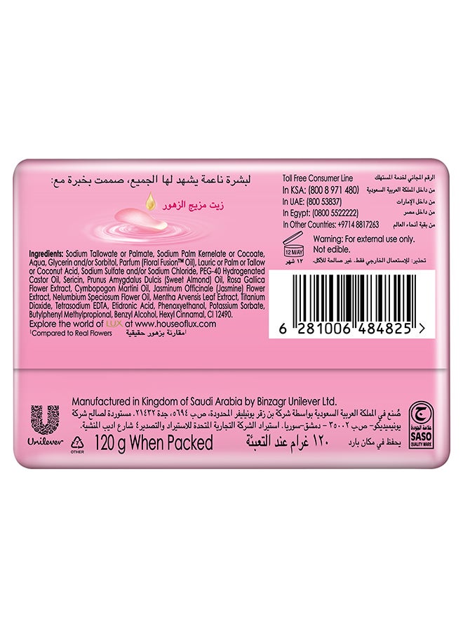 Lux - Bar Soap For Glowing Skin, Rose, With Vitamin C, E, And Glycerine 120grams - Image 1