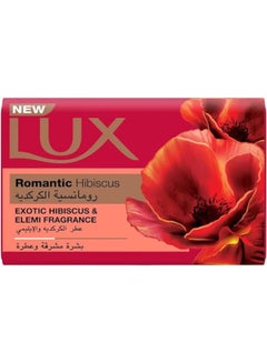 Lux Bar Soap For Fragrant Glowing Skin, Romantic Hibiscus, With Exotic Hibiscus And Elemi Fragrance 170grams  - Image 1