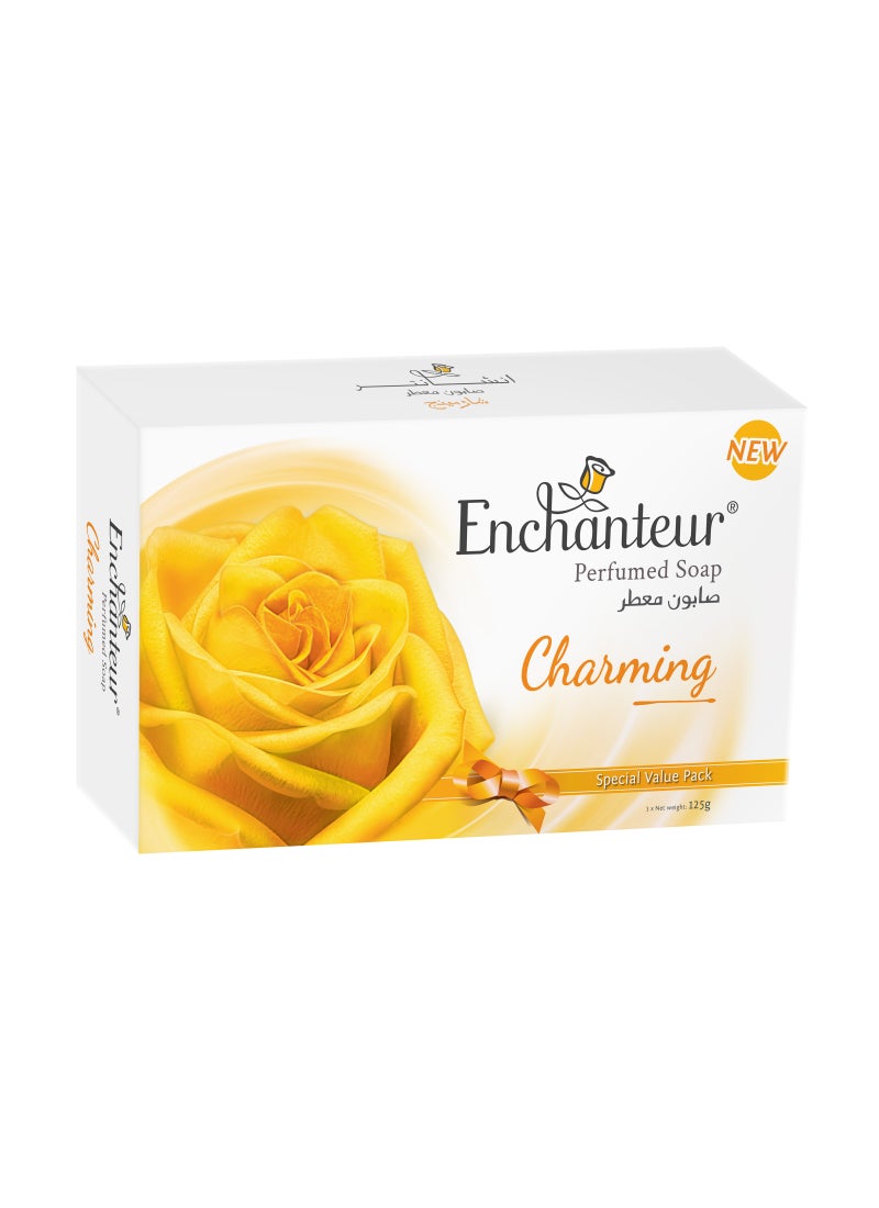 Enchanteur Charming Perfumed Soap 3 x 125grams  - Image 1