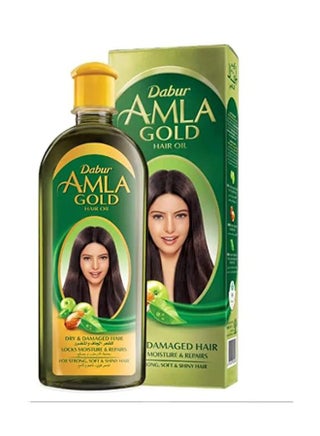Amla Gold Hair Oil with Almond And Henna Promotes Growth For Dry Damaged And Chemically Treated Hair 200ml - pnsku/N13346241A/45/_/1723622043/b8161958-4f74-4254-83b1-7634c7e5d6d2