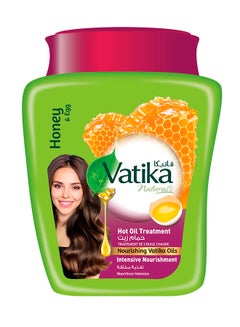 Vatika Naturals Intensive Nourishment Hammam Zaith Hot Oil Treatment Infused With Honey And Egg For Deep Hydration And Moisturization 1kg  - Image 1
