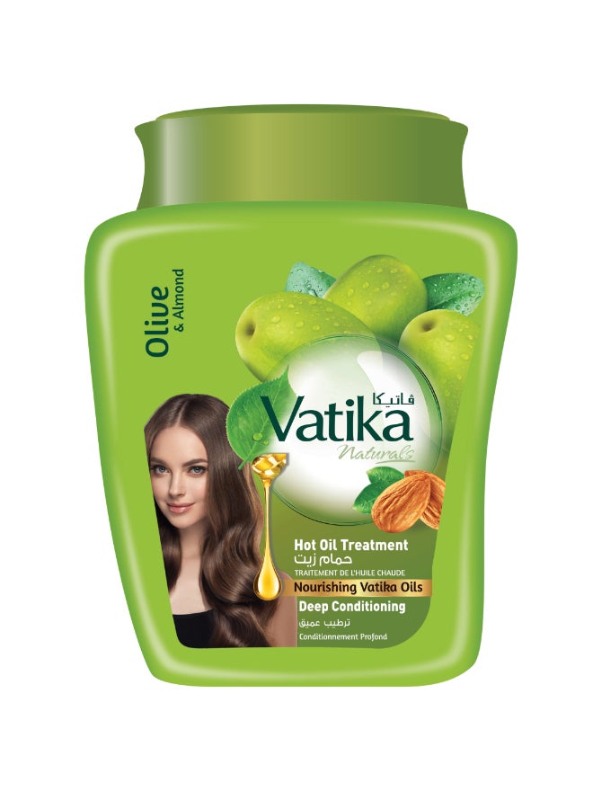 Dabur Deep Conditioning Hammam Zaith Enriched With Olive And Almond 500grams  - Image 1