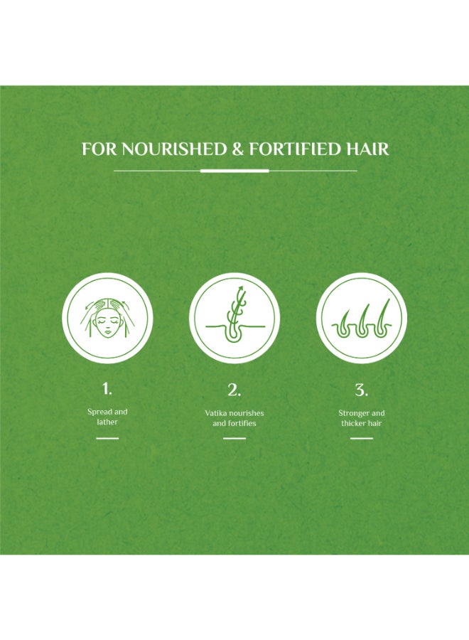 Vatika Naturals Hair Fall Control Shampoo Enriched With Cactus And Gergir For Weak Hair 400ml  - Image 5