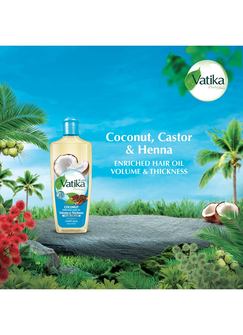 Dabur Coconut Hair Oil Yellow 300ml - Image 2