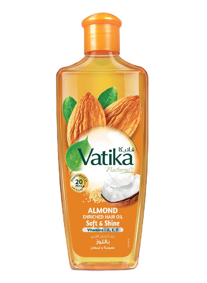 Dabur Almond Enriched Hair Oil Soft And Shine 300ml - Image 1