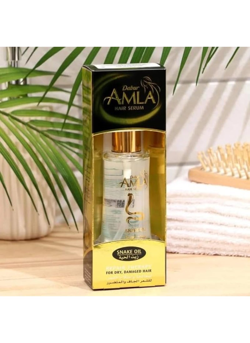 Dabur Amla Snake Oil Hair Serum Repair Therapy 50ml - Image 5